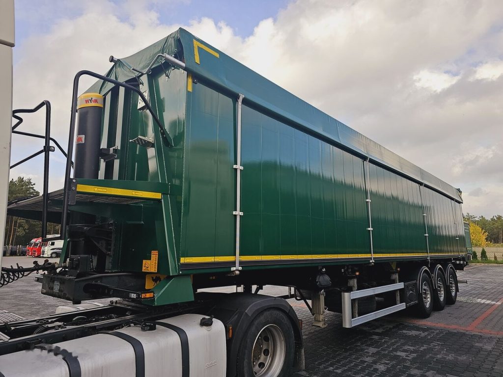 04.2021 TIPPER SEMI-TRAILER Wielton wywrotka 66m3  29 PALETOWA  SAF  2021