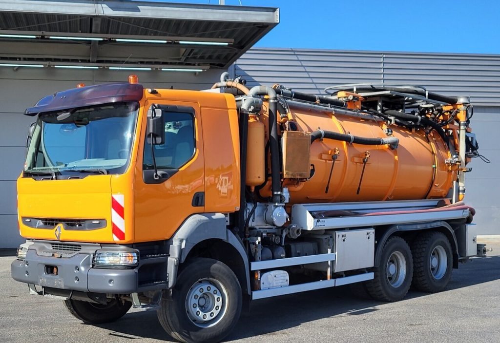 02.2007 Renault Kerax 400 6X4 Vacuum Truck