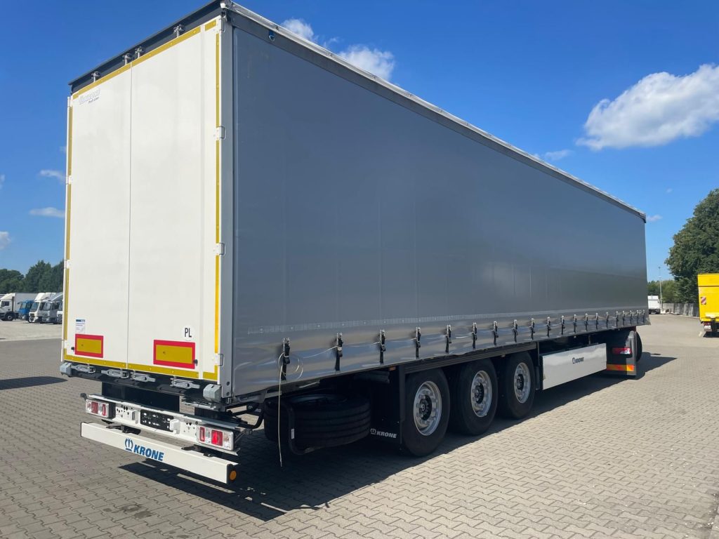 03.2021 Krone SD tilt semi-trailer NEW