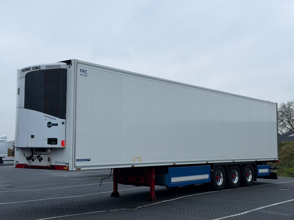07.2017 Krone NA ALU FLOOR, 2 LIFT AXLES, ALCOAS, 2.70 HIGH, THERMOKING, DIST refrigerated trailer