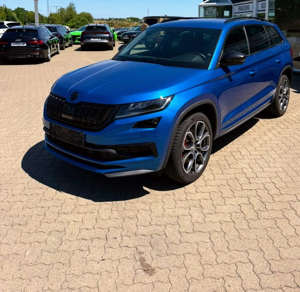 11.2019 Skoda Kodiaq RS 4×4 Blue Metallic